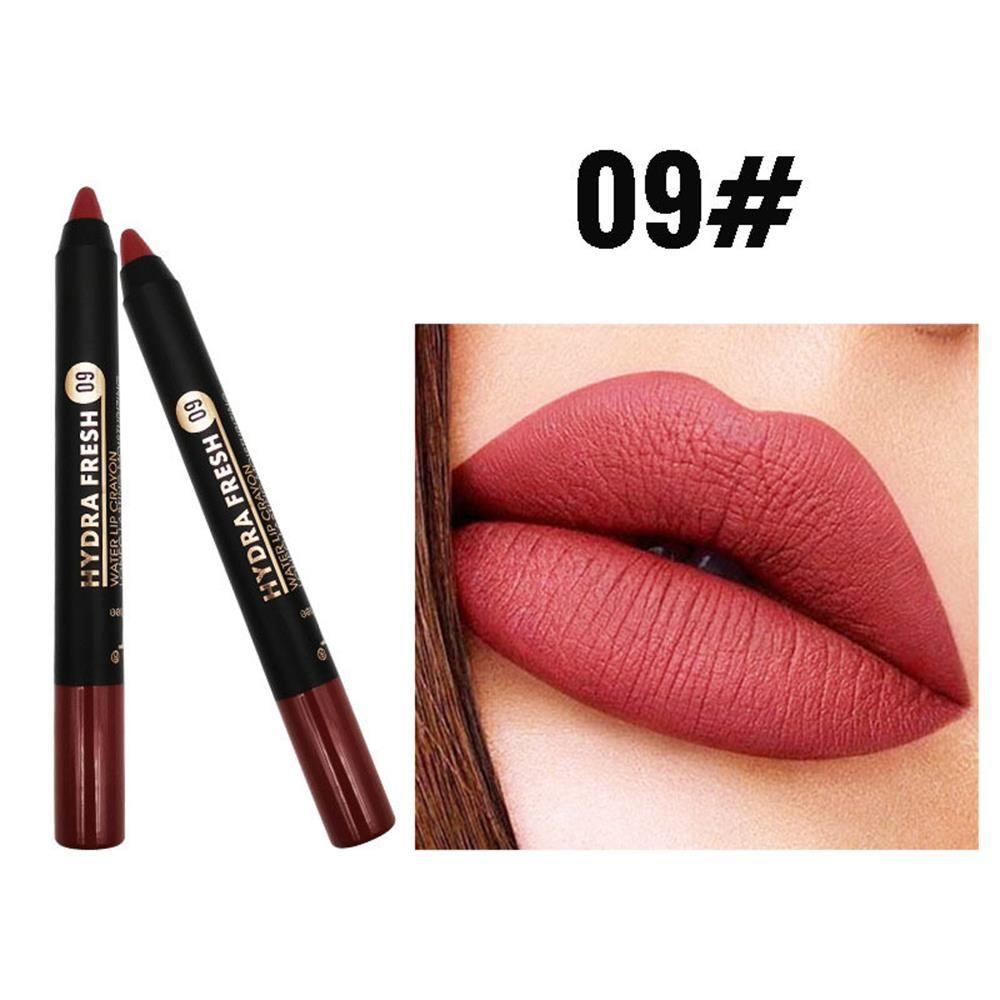 Hot Sale Long Lasting Makeup Nude Velvet Matte Lipstick Pencil Waterproof Lip Gloss