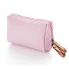Small Makeup Bag for Purse, Makeup Bag Small Cosmetic Bag Mini Portable Handbag for Women and Girls (Pink)