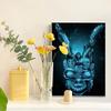 1pc Movie Donnie D-Darko Poster Self-adhesive Art Poster Waterproof Paper Sticker Coffee House Bar Room Wall Decor