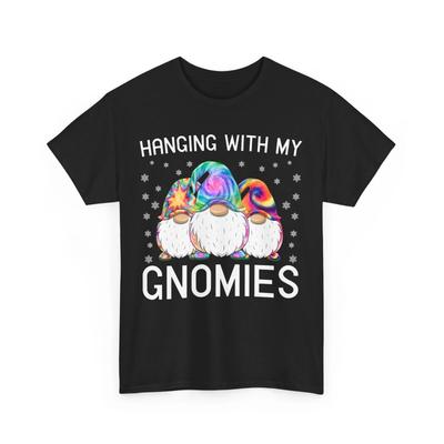 Hanging With My Gnomies Shirt, Hippie Gnomes Lovers Funny Shirt