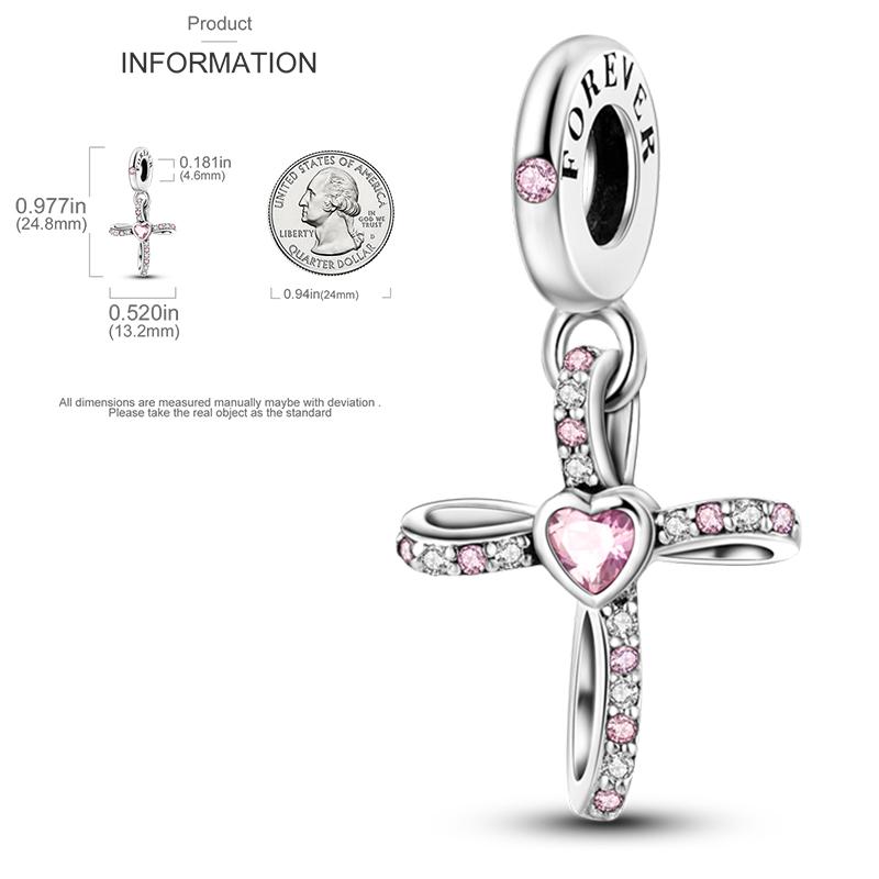 Elk Dinosaur Luminous Firefly Dangle Charm Flower Beads Sale Copper Fit Bangle Bracelet Diy Jewelry Charms