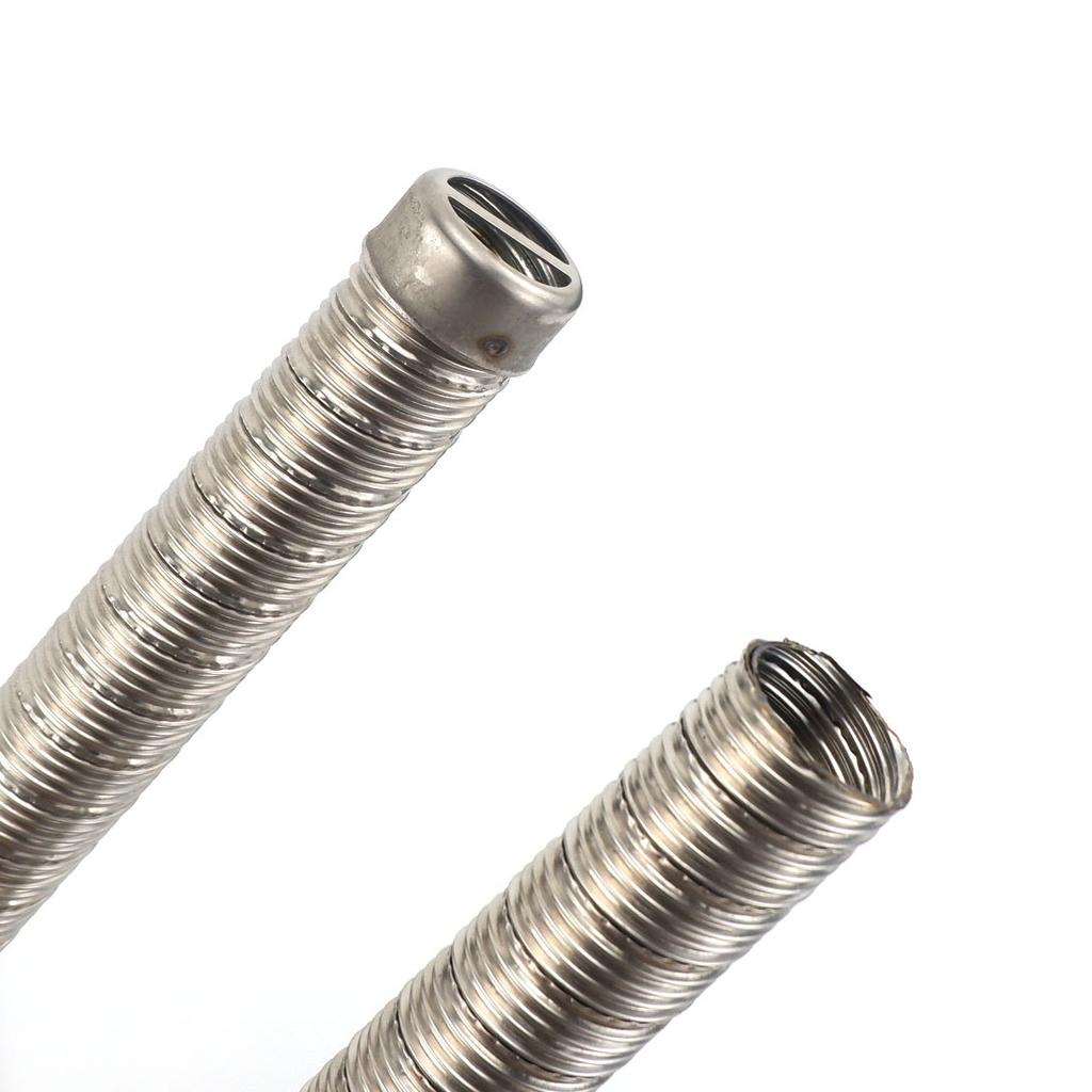 60cm - 300cm 24mm Double Layer Exhaust Pipe Air Diesel Parking Heater Stainless Steel Tube Gas Vent Hose For Car Caravan Camper