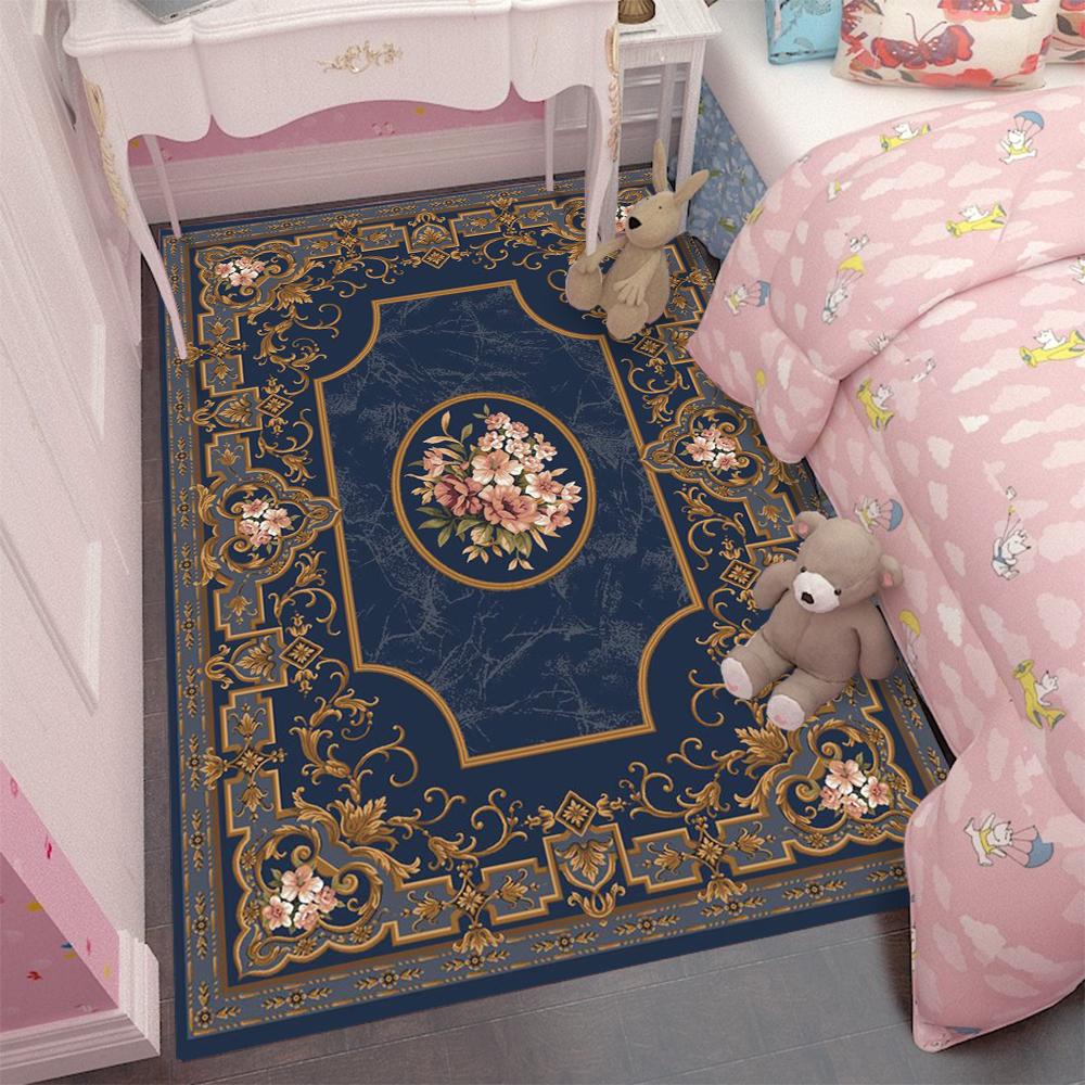 Simple Carpet Cartoon Living Room Bedroom Kitchen Sofa Table Balcony Rug Non-slip Washable Mat Exquisite Home Ornaments