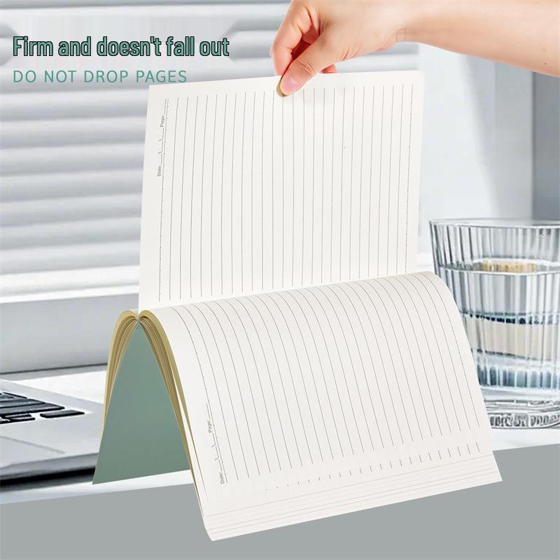 Vibrant Color Block A5/B5 Notebook - Ideal for Students, Soft Cover, No Ink Bleed, Smooth Writing