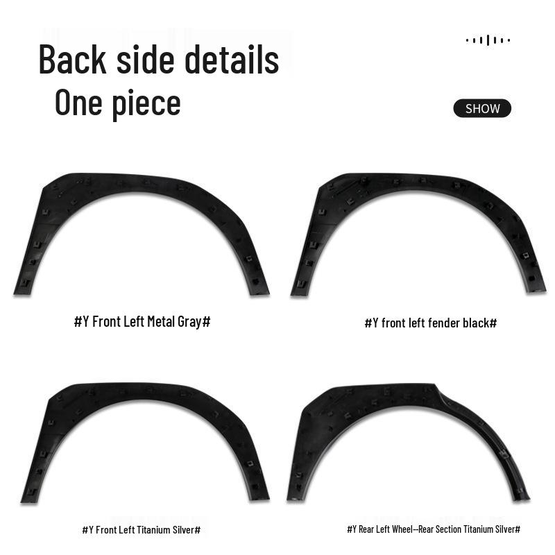 GAC Trumpchi AION Y/Y Plus Front & Rear Wheel Arch Anti-Collision Tire Fenders