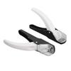 2pcs Fake Nail Trimmer Nail Tip Clipper Stainless Steel U Shaped French Nail Cutter for Nail Salon Manicure Store