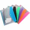 12Pcs Waterproof File Folder Expansion Bag Transparent A4 Expandable Binder Pocket  Receipt