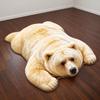 Faux Cashmere Animal Shaped Floor Mat Lifelike Bear Pattern Carpet Bear Shape Area Rug  Livingroom
