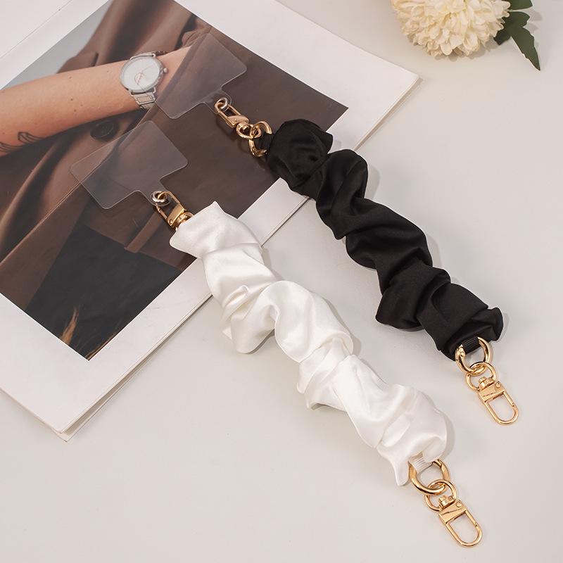 Anti-Lost Double-Headed Buckle Wrist Strap Short Sausage Style Phone Lanyard