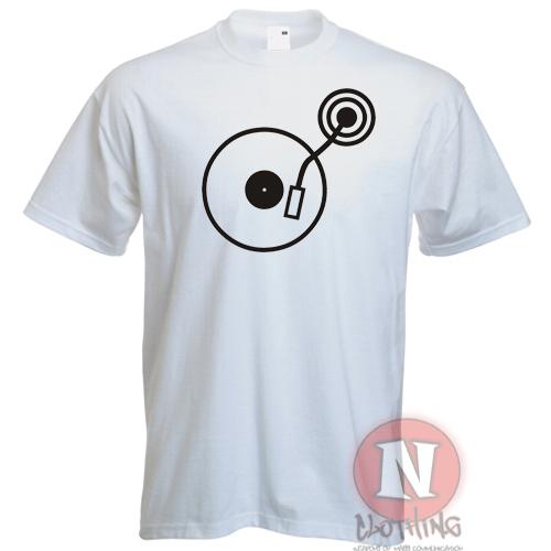 Dj Turntable TShirt Ibiza Club Party Old School Style Rave Edm Cool