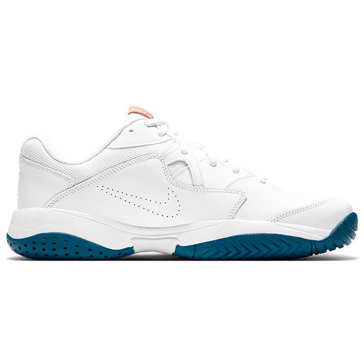 Nike Court Lite 2 'White Green Abyss' (Unisex) White / Green Abyss / Praline / Team Orange Tennis Shoes AR8836 105