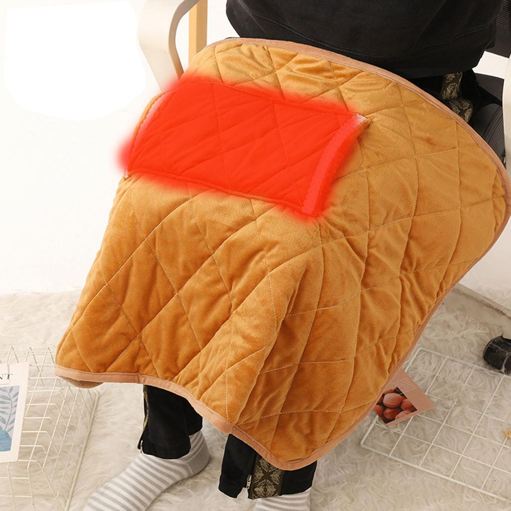 USB Electric Heated Blanket Fast Warming Technology Throw Blanket with Hand Warmer Pocket For Home Office Camping