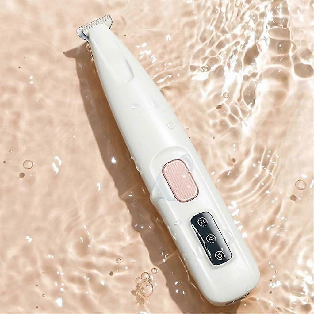 Pet Micro-Precision Trimmer, Pet Hair Clippers Waterproof Rechargeable Pet Shaver Pet Trimmer,with Oil Bottle