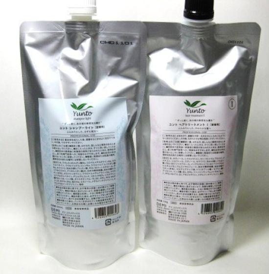 

Demi Yunto Shampoo Light & 1 500 Size [Refill] Set