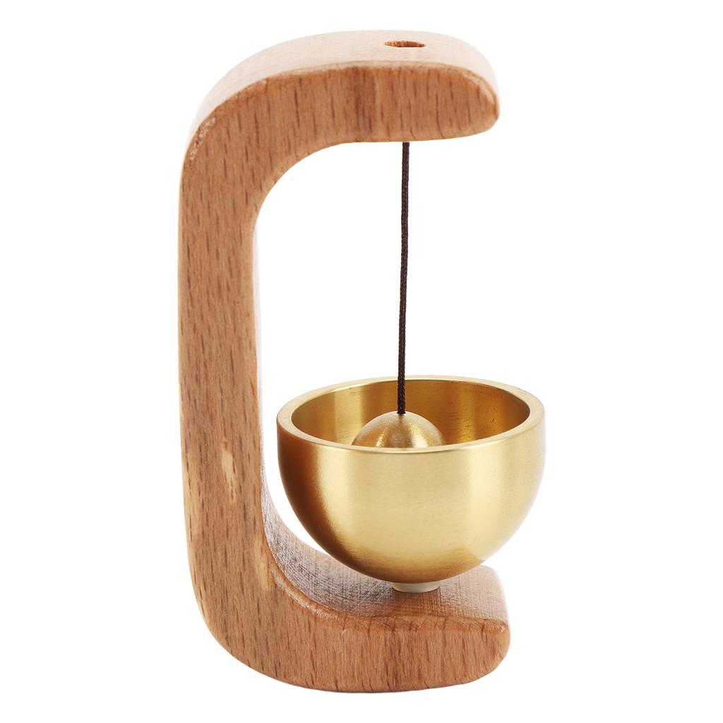 Entrance Bell Reminder Beech Brass Suction Door Shopkeeper Doorbell Hanging Ornament for Room