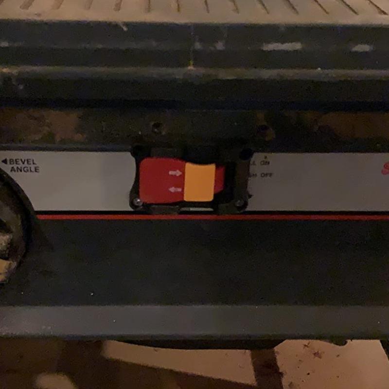 Table Handsaw Power Switches Safety Power Tool Switches Double Throw Safety Locking Switches for Table Handsaw Parts