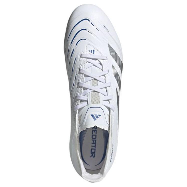 Adidas Predator League Soft Comfortable Ag Hg Non-Slip Wear-Resistant Soccer Shoes Men Soccer Shoes White ID3775