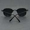 Retro-Sonnenbrille Industrieller Punk Mechanischer Stil Doppellagiger Rand Designerstil Herren Luxus Design Quadratisch Rund Mode Gl