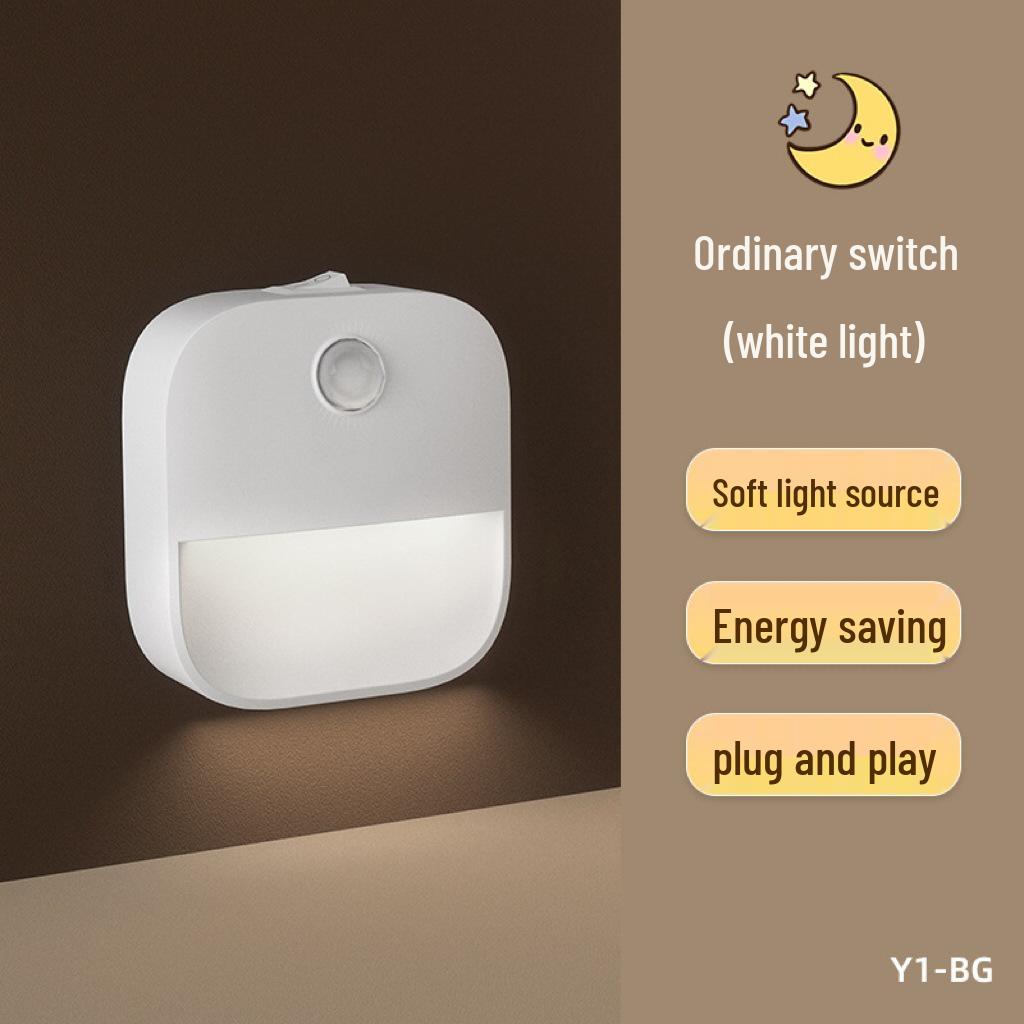 LED Smart Sensor Bedside Lamp: Creative Gift Night Light for Hallway and Corridor