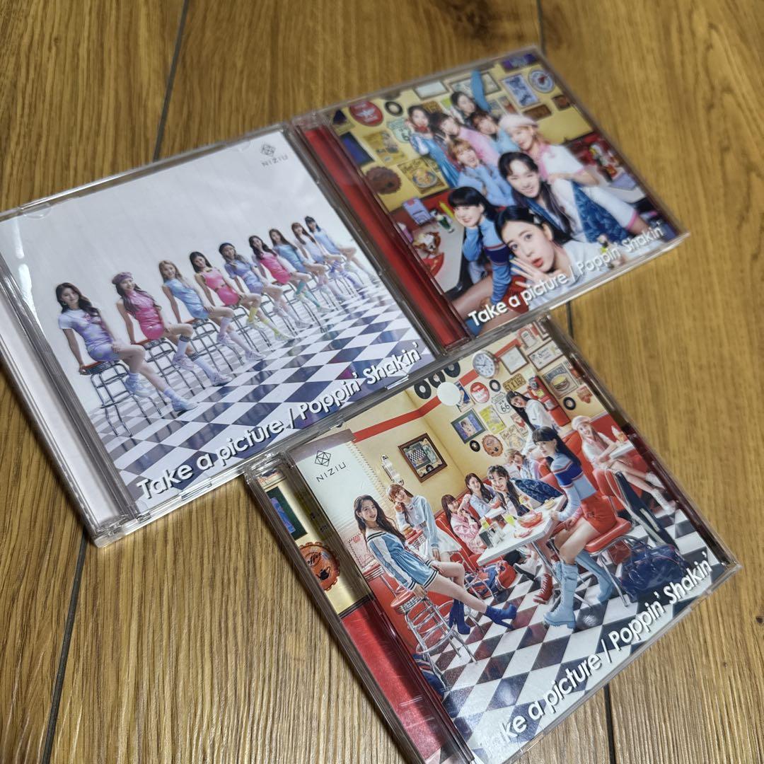 

[USED] NiziU Take a picture: Poppin Shakin CD