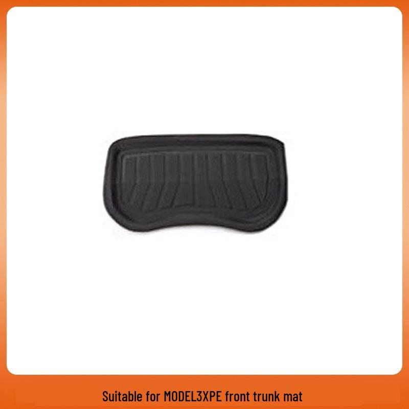 Tesla Model 3/Y Front & Rear Waterproof Trunk Mats - Original TPE Texture Accessories