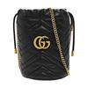 [Usato] Borsa a secchiello mini GG Marmont 'Nero' - Ottime condizioni #1MDESLU