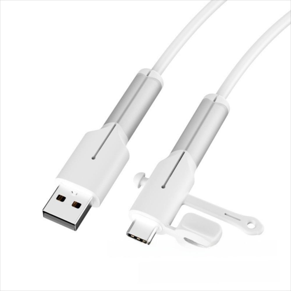 Protective Cap Type C Charger Cable Protector Soft Silicone Silicone Cover  Data Line Protection
