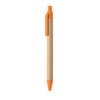 MidOcean Itea Colour Push Button Bamboo & Wheat Straw Ballpoint Pen