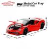 1:32 Ferra Sf90 Luxury Sports Car Exquisite Alloy Simulation Car Model Pull Back Collectible Figurine & Desktop Decoration