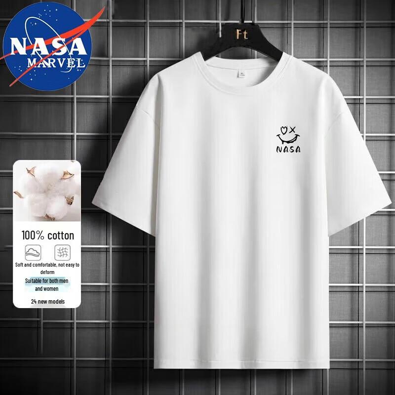 NASA MARVEL Men's Cotton Short-Sleeve T-Shirt