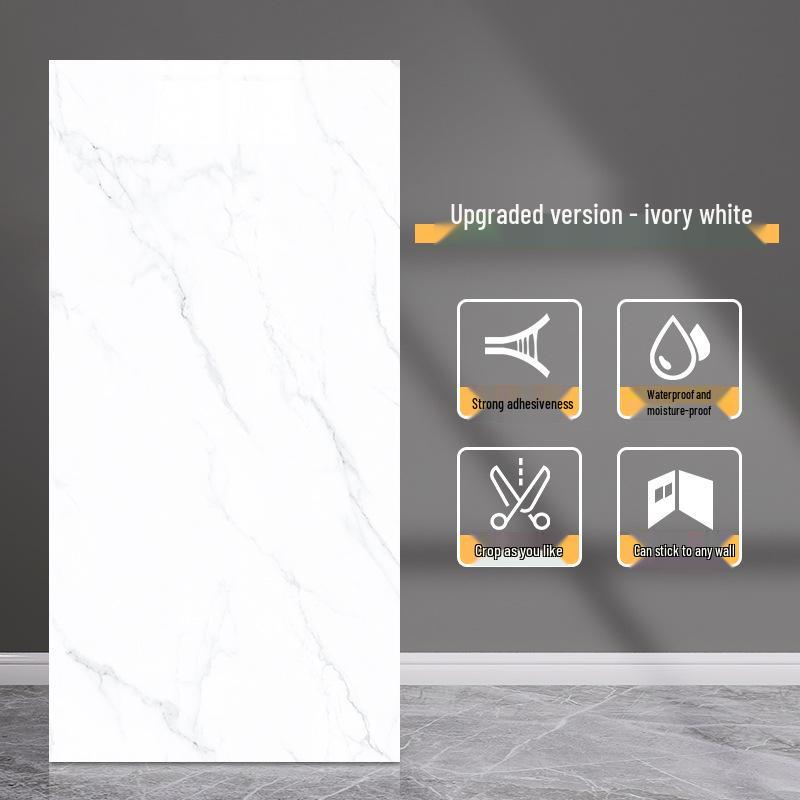 Self-Adhesive Waterproof Marble Tile Wallpaper Sticker