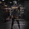 Mens Athletic Wrestling T-Shirt Shorts Set Sportswear Training Gym Casual Wear