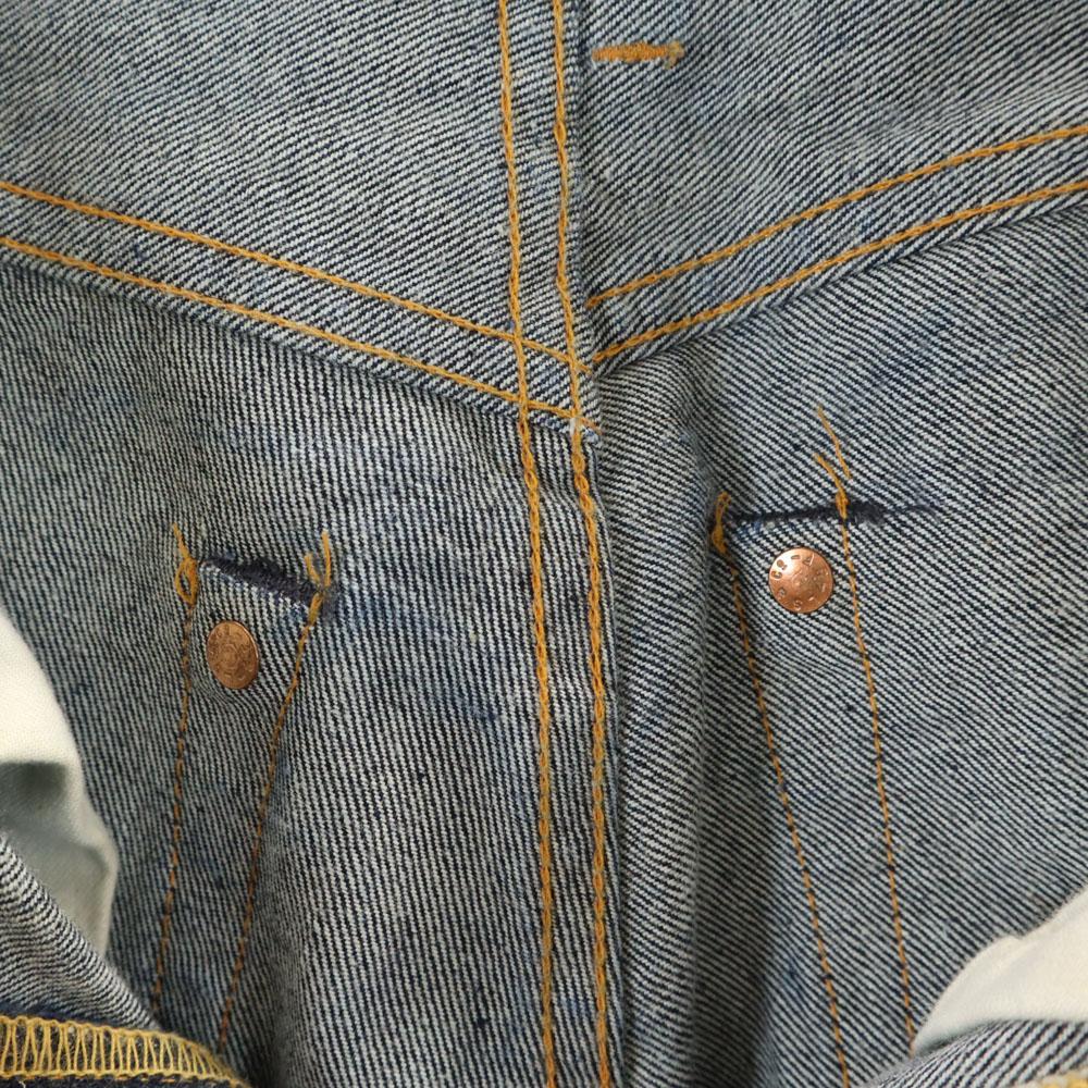 Levi's 90s Made in the USA, back rivet, Big E, red ear, 551ZXX, Valencia Straight denim pants Men's Used