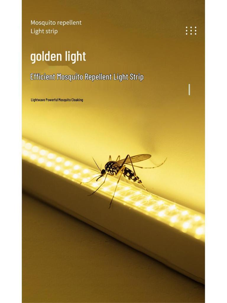 Solar LED Mosquito Repellent Waterproof Outdoor String Lights for Garden Camping Lawn