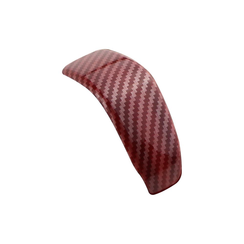 Carbon Fiber Color Interior Gear Shift Knob Decorator Cover for Ford Ranger Raptor Everest Endeavour 2019 2020 2021