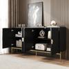 Modern Sideboards, Cabinets, Storage Cabinets, Chest of Drawers, suitable for Living Room/Dining Room/Entrance, 162 x 40 x 80cm (W/H/D)