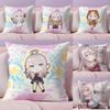 Alya Sometimes Hides Her Feelings Pillow Case Plush Fabric Soft Double-Sided Printed Sofa Warm Winter Home Gift Cushion Cover