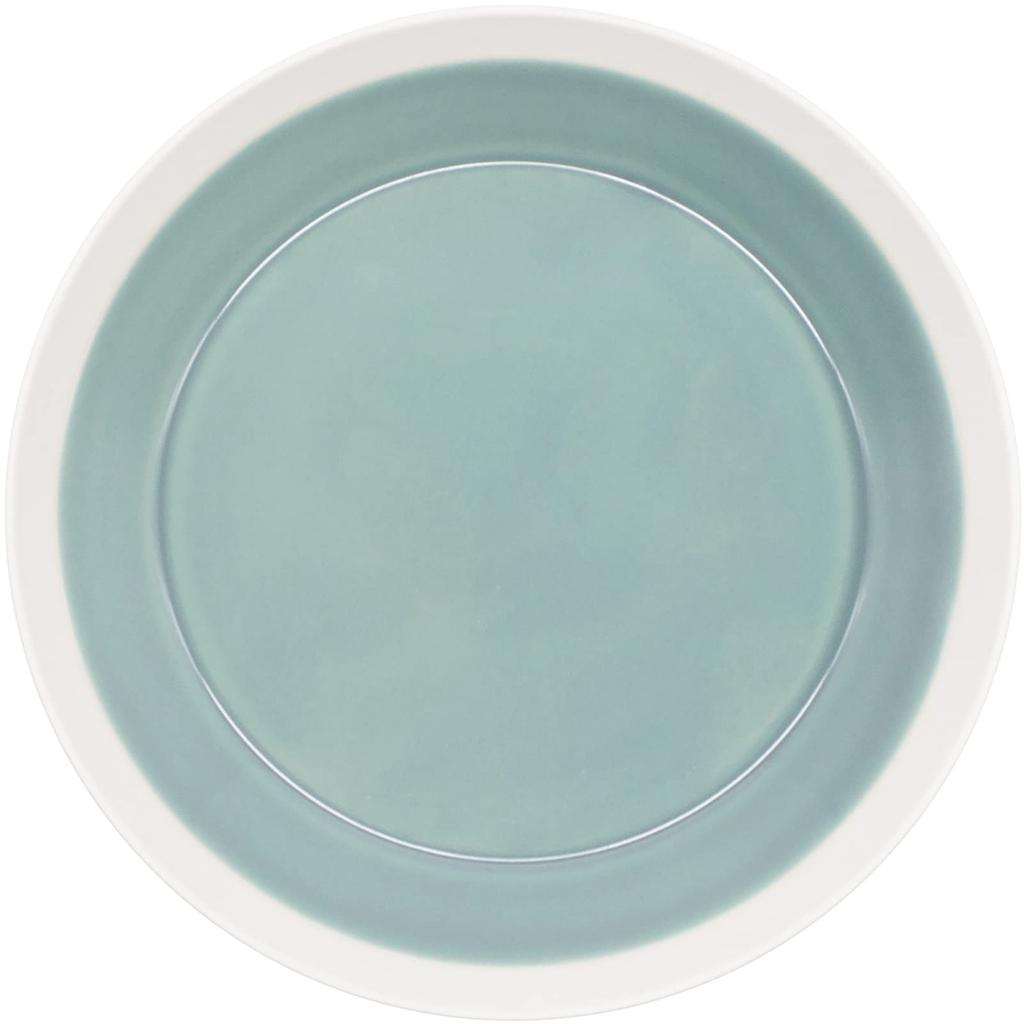 Yumiko Iihoshi Porcelain X Kimura Glass Store Dishes 200 Plate Plate Dish 20cm Made In Japan 255626 Light Blue (pistachio Green)