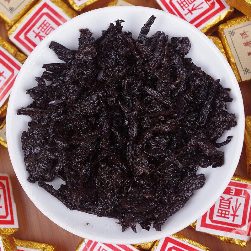 500 г Чэньсян Пуэр Маленький Золотой Кирпич Мини Спелый Туоча Катальпа Квадратный Кирпич — фото 5