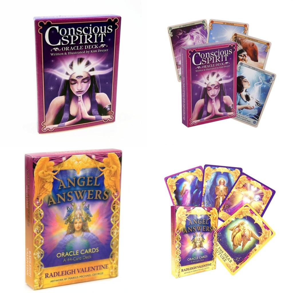 Mystical Shaman Oracle Cards Intuitive Reading Divination Compact Children Toy