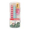 Set Iniziale STABILO Easy Graph, 2B, 2 colori, 2 di ciascuno, per mancini, impugnatura triangolare, impugnatura correttiva, con nome, per bambini, bambini piccoli,