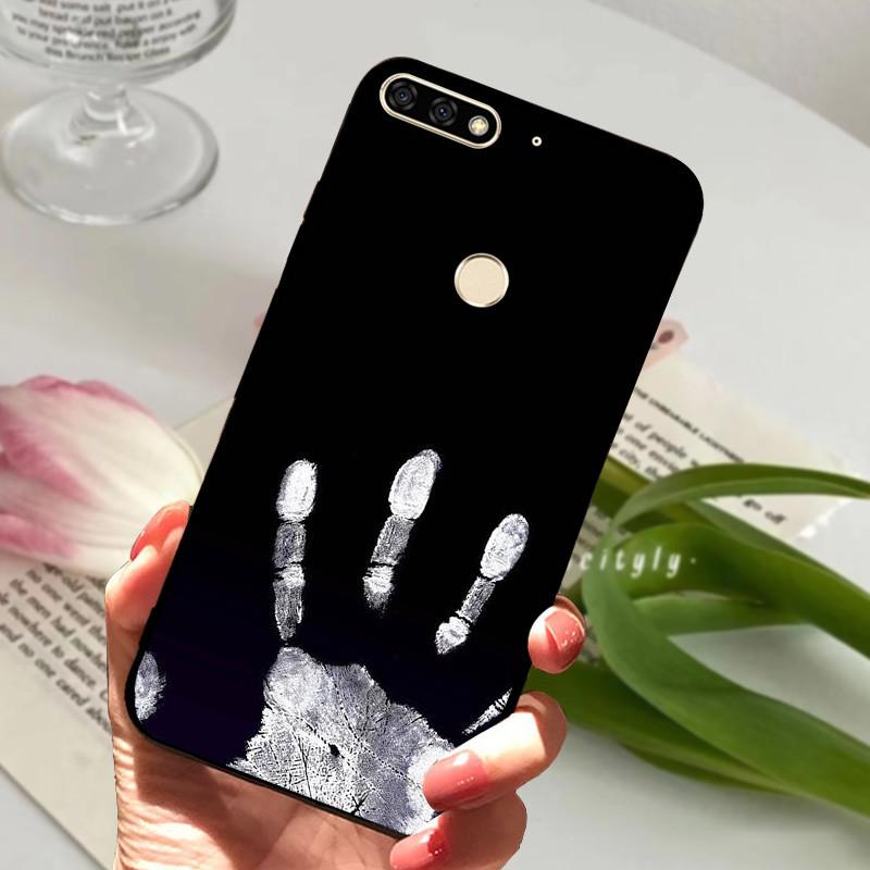 For Huawei Honor 7C Pro Case LND-L29 Silicone Shockproof Soft TPU Phone Cover For Huawei Honor 7C 5.99" Funda Honor7CPro Cartoon