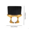 Hair Brush Neck Duster Cleaning Ring Design Comfortable Grip Cutting Sturdy Soft Barber