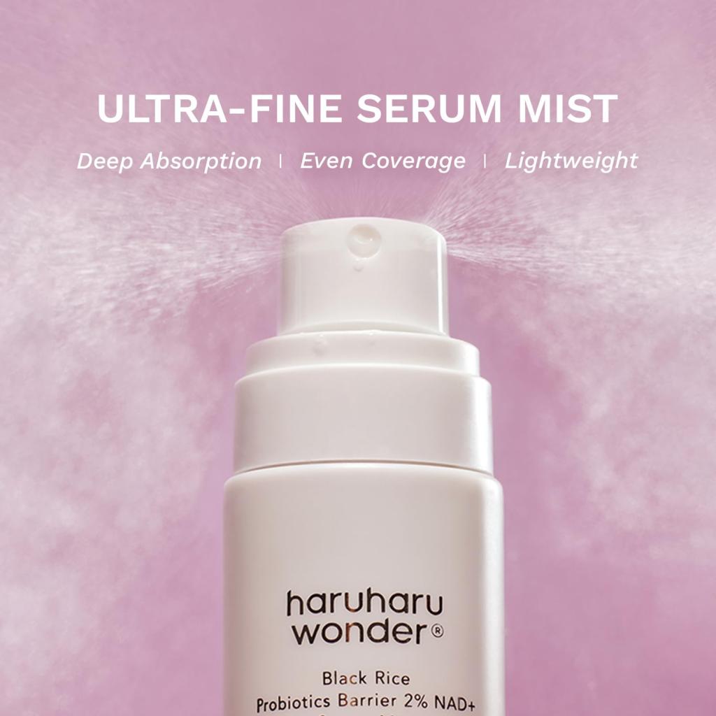 HARUHARU WONDER Black Rice Probiotics Barrier 2% NAD+ Serum Mist