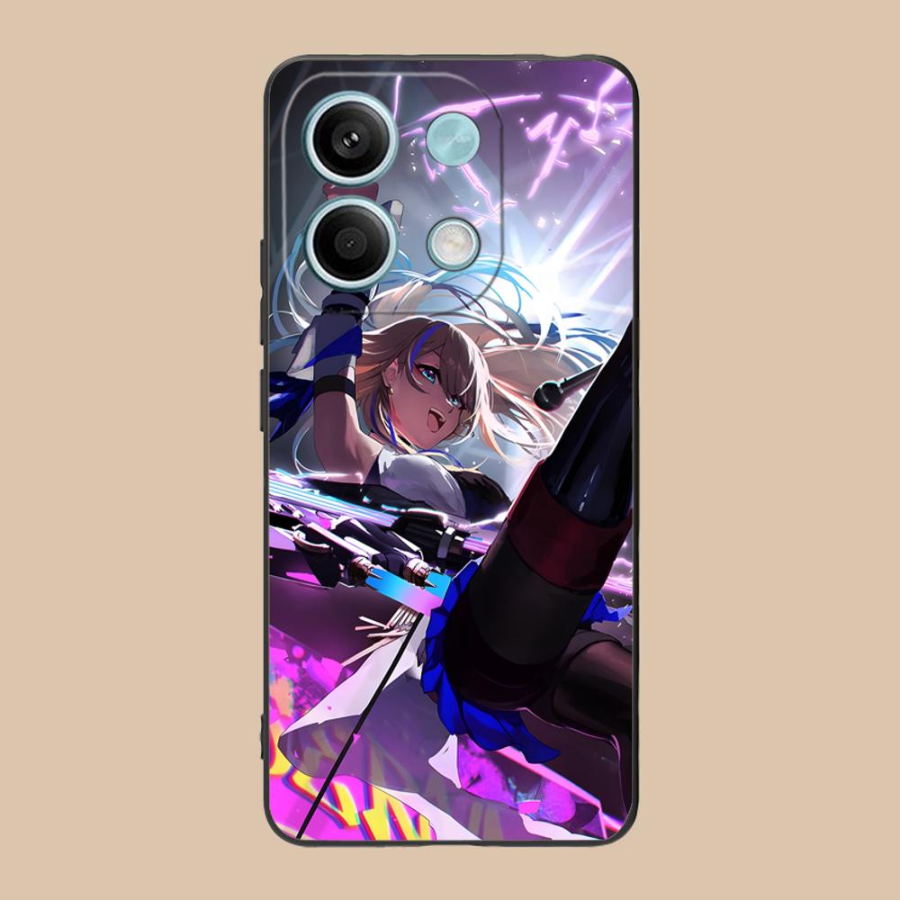 HSR Serval Matte TPU Mobile Phone Case for POCO F8 F7 F6 F5 F4 F3 F2 Pro GT C75 C71 C65 C61 C40 Pro Ultra Colorful Cover