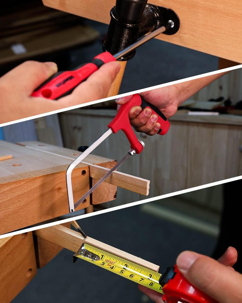 226-Piece Home & Auto Repair Tool Kit - Essential Mechanic & Household Tools for DIYers and Handymen