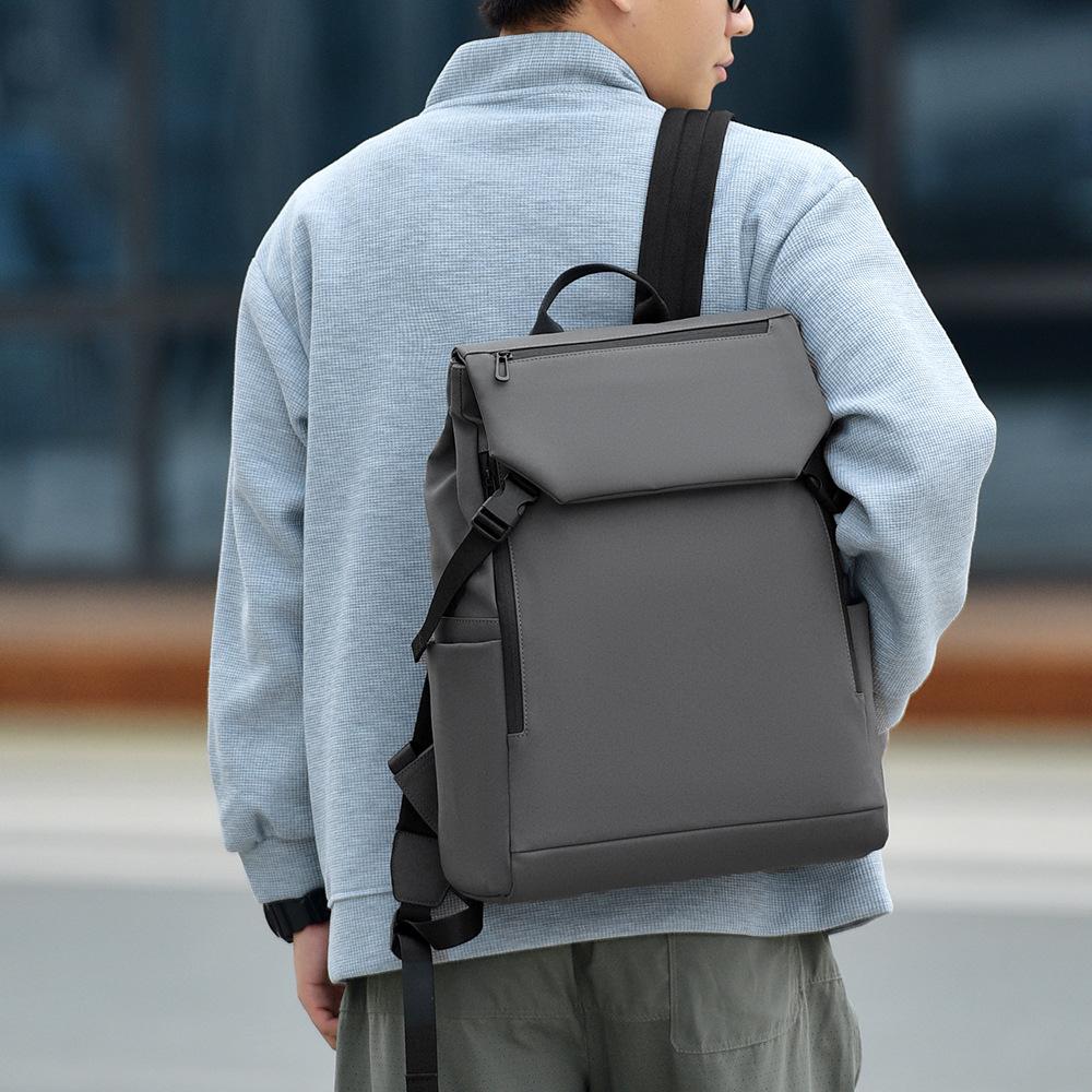 Schoolbag Fashion School Bag Male College Style Large Capacity Commuter Computer Bag Travel Backpack Fashion Personality College Student Backpack