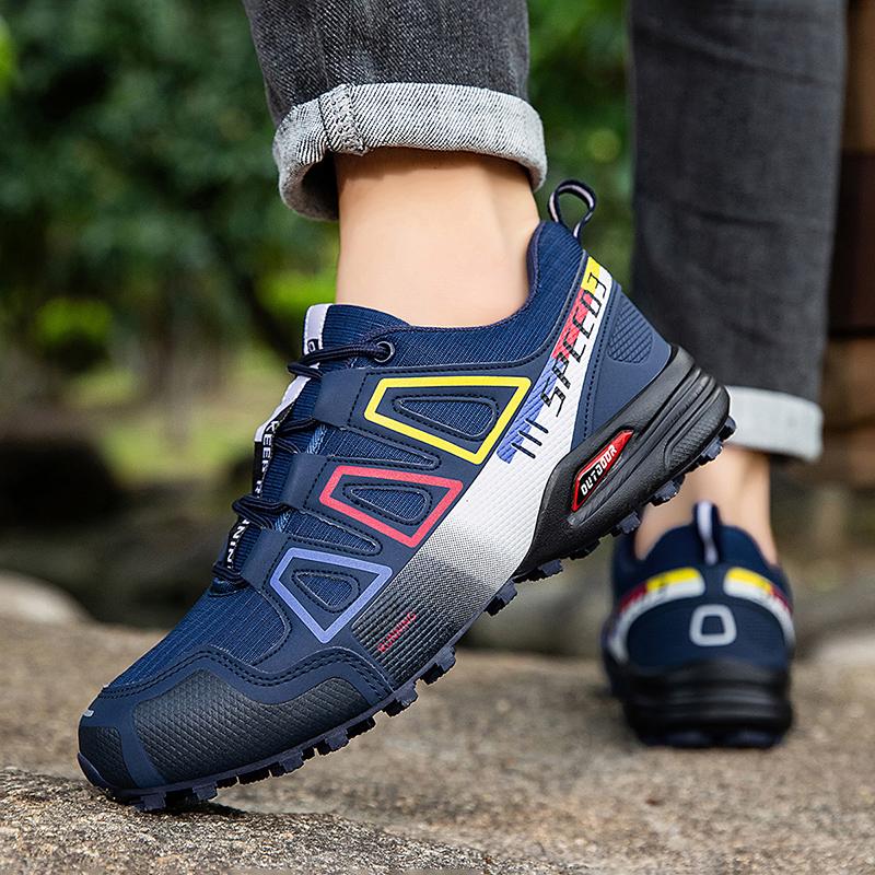 Men's Hiking Shoes Waterproof Outdoor Sports Shoes Women's Walking Travel Sports Shoes Bicycle Sports Shoes Running Sports Shoes