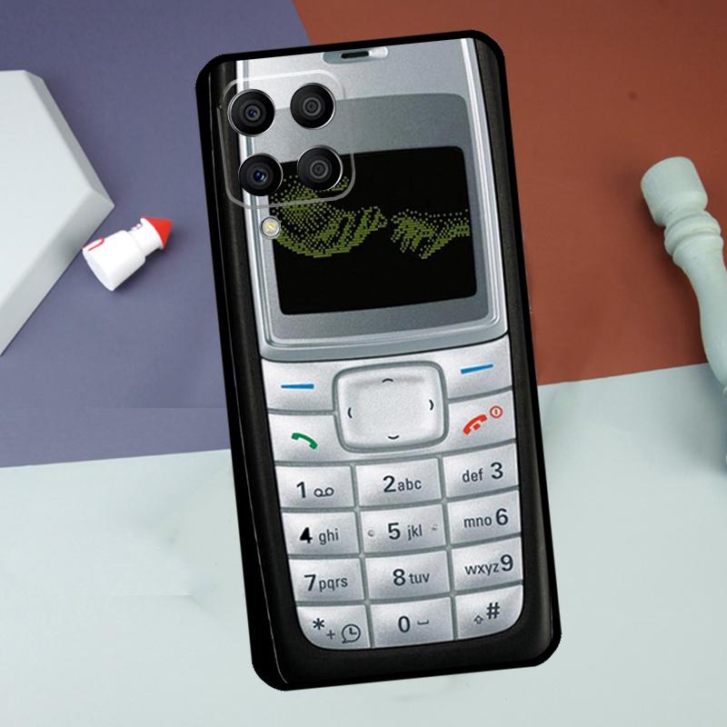 Retro Mobile Phone For Samsung Galaxy M15 M35 M55 M14 M34 M54 M13 M23 M33 M53 M31 M51 M20 M22 M52 M16 M06 Case