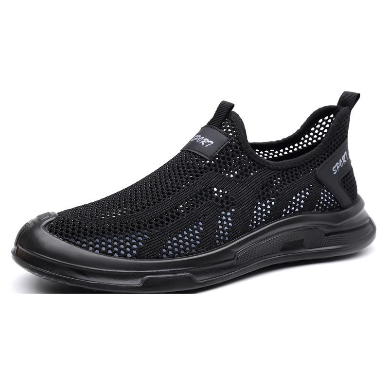 2025 Men's Summer Breathable Mesh Slip-On Sports Shoes